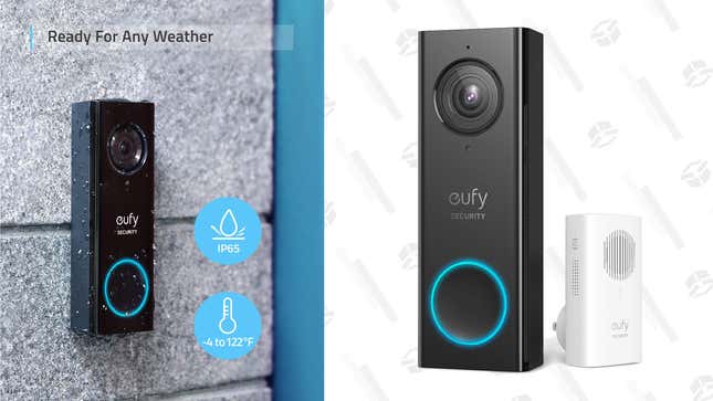 Eufy Security Wi-Fi Video Doorbell | $116 | Amazon | Clip the coupon on the page