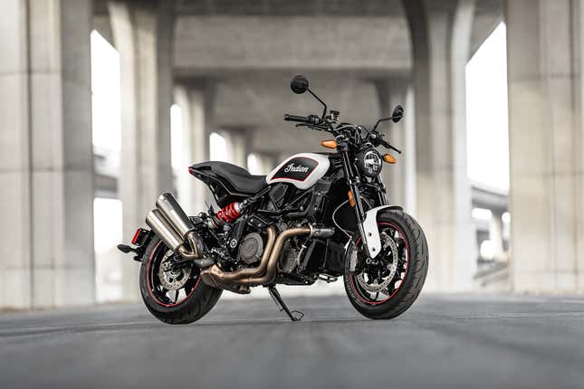 Image for article titled Indian Is Serious About Making Its Ridiculously Fun FTR1200 Even Better