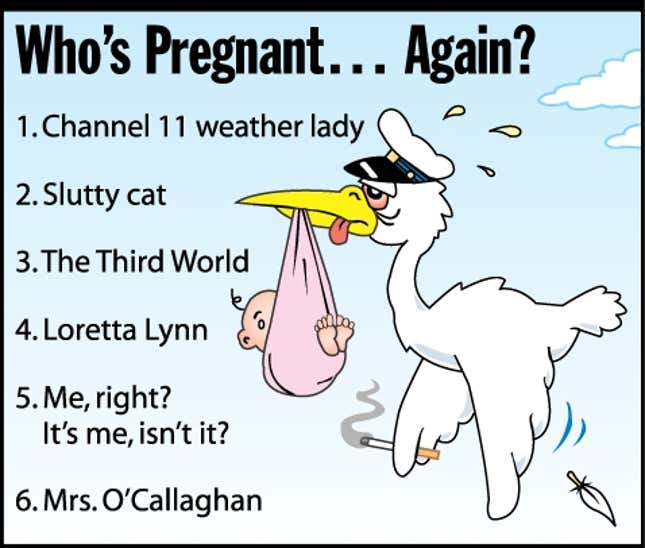 Image for article titled Who&#39;s Pregnant...Again?
