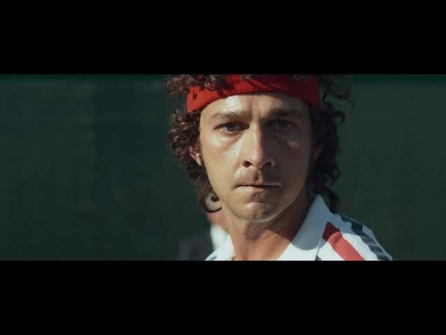 Shia LaBeouf only throws a brief fit in this trailer for <i>Borg Vs McEnroe</i>
