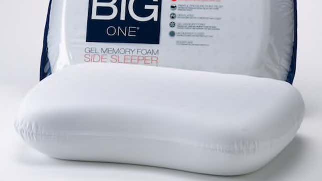 The Big One is extremely supportive for your neck, and is an ideal choice for side sleepers.