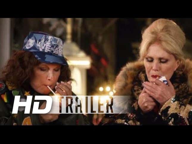New <i>Absolutely Fabulous </i>Trailer: 'Kate Moss Is Changing Her PR!'