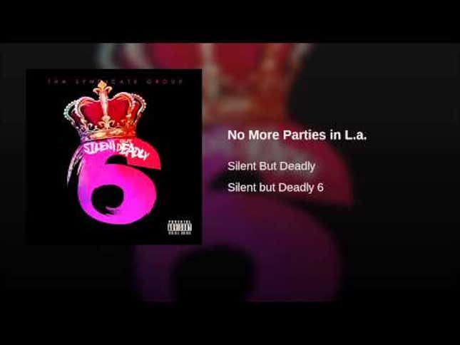Kanye West -- No More Parties In LA (Feat. Kendrick Lamar)