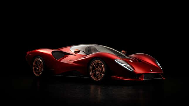 Image for article titled The De Tomaso P72&#39;s Copper Details Are Simply the Best