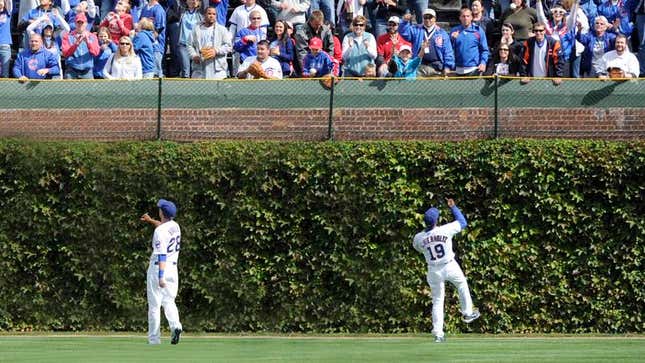 Image for article titled Cubs Players Heckle Lackluster Fans In Wrigley Field Stands