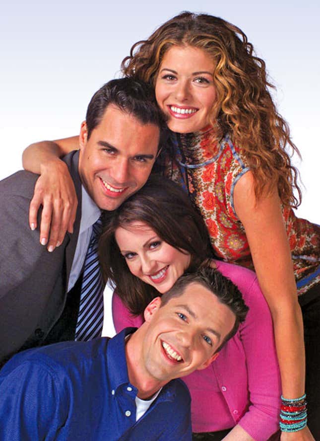 The cast of <i>Will & Grace</i>.