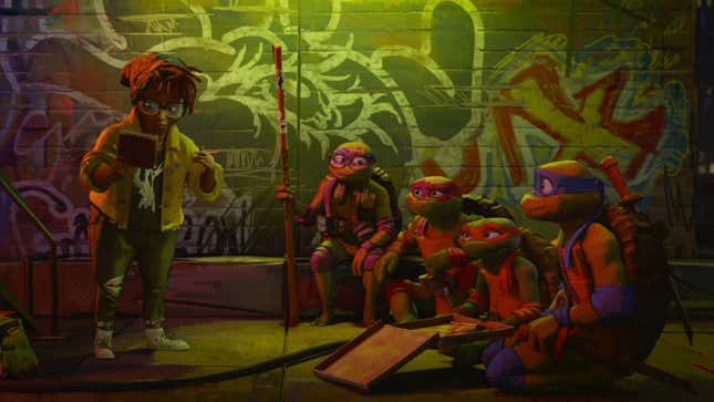 Image for article titled TMNT: Mutant Mayhem&#39;s First Trailer Packs a Stylish Punch