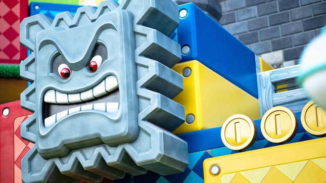 Imagen para el artículo titulado Super Nintendo World es lo más cerca que estarás de entrar en un videojuego