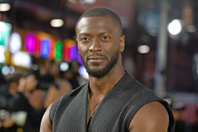 Aldis Hodge attending the UK premiere of Black Adam at Cineworld Leicester Square in London. Picture date: Tuesday October 18, 2022.
