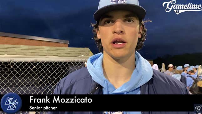 Thirty-six consecutive no-hit innings for Frank Mozzicato.