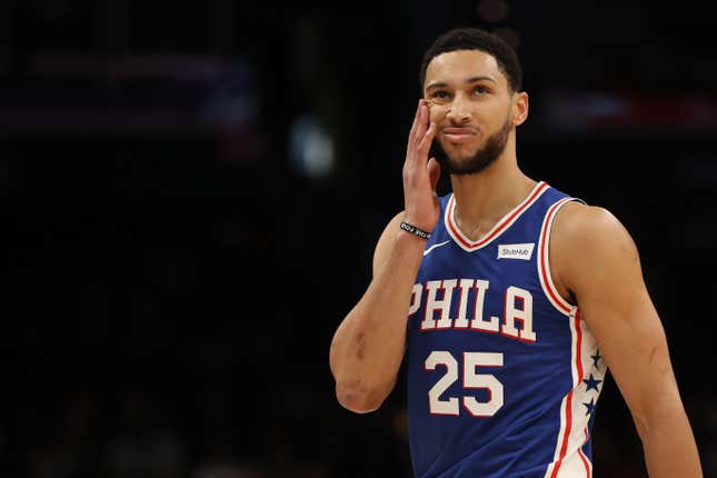 Image for article titled Welp, That Didn&#39;t Take Long: Ben Simmons Gets Booted From Practice, Suspended by the 76ers