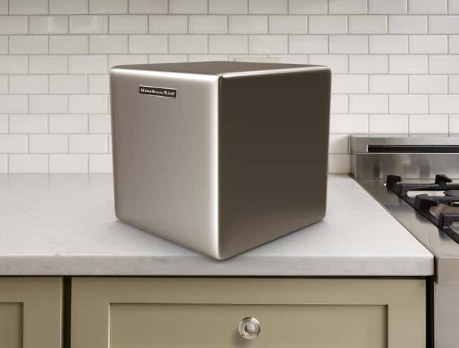 Image for article titled KitchenAid Releases New 80-Pound, Stainless Steel Block For Taking Up Counter Space