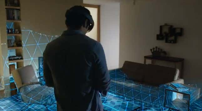 This looks a lot like the Holodeck.
