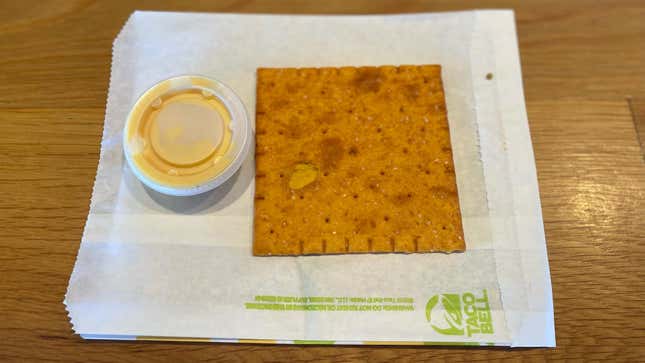 Image for article titled Taco Bell’s Big Cheez-It Has a 66% Success Rate