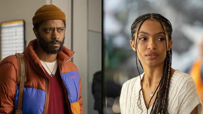 LaKeith Stanfield in The Changeling; Yara Shahidi in Sitting In Bars With Cakes