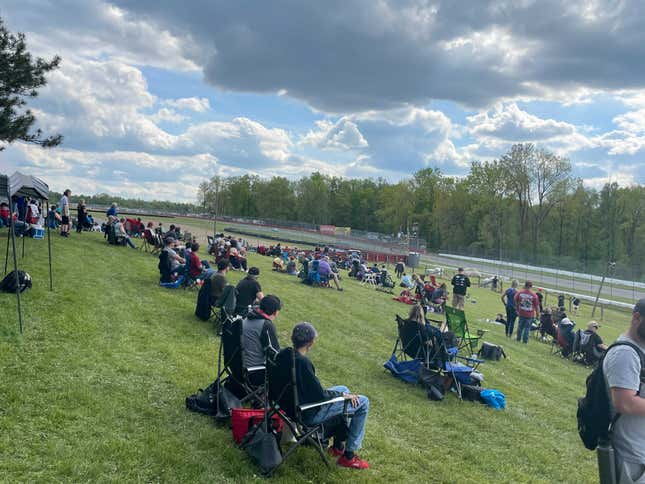 Image for article titled This Is What It's Like To Attend An IMSA Race During A Pandemic