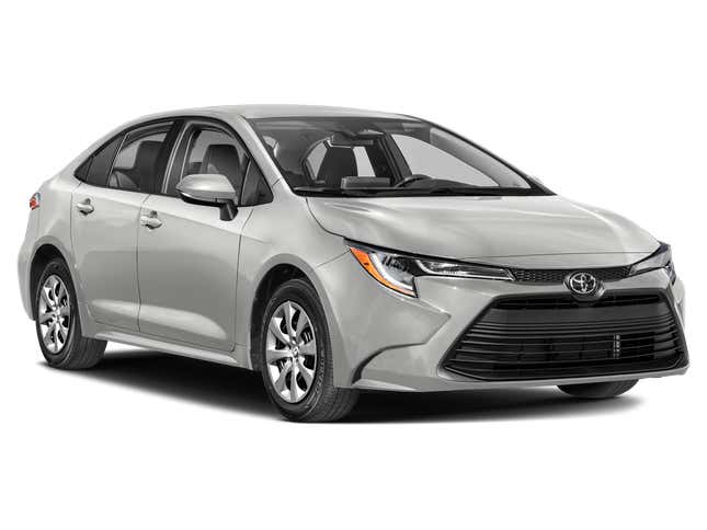 Toyota Corolla / LE CVT (SE) 2023. Front 3⁄4, Facing to the Right