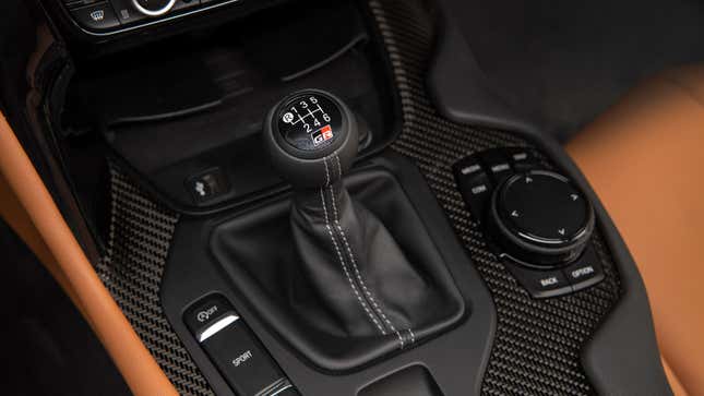 Image for article titled Toyota Supra Gets A Six-Speed Manual, But Only With The Six-Cylinder Engine (Updated)