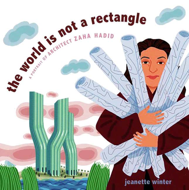 Image for article titled A new book about architect Zaha Hadid teaches kids to be independent thinkers