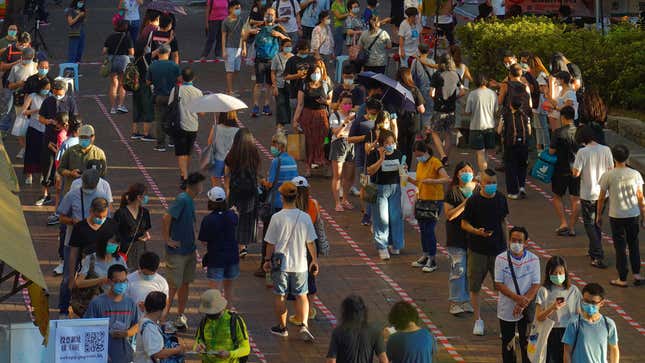 Image for article titled Asia:香港の自由は4カ月で奪われた