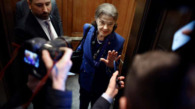Image for article titled Dianne Feinstein Is MIA, and Her Absence Is Holding Up Judicial Confirmations
