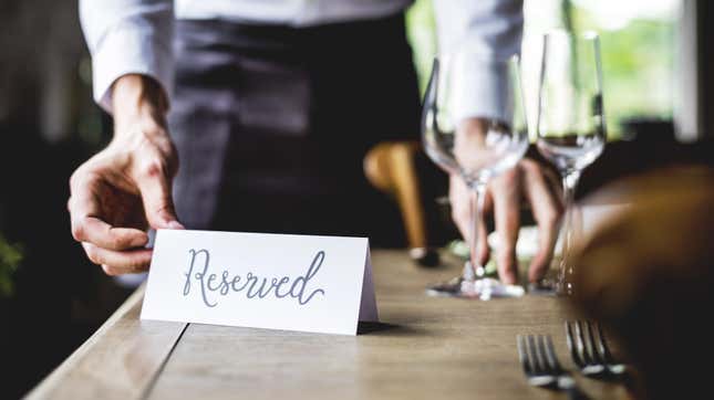Image for article titled Why Making Dinner Reservations Is Harder (and How to Get Them Anyway)