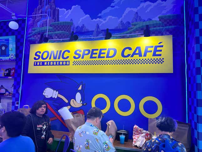 Sonic ‌the ⁤Hedgehog Speed‌ Cafe