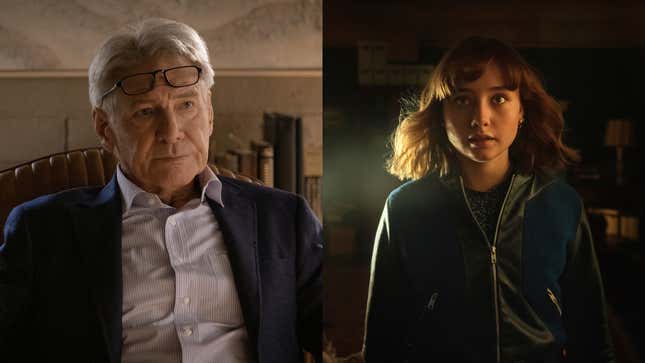 Harrison Ford in Shrinking; Ruby Stokes in Lockwood &amp; Co.