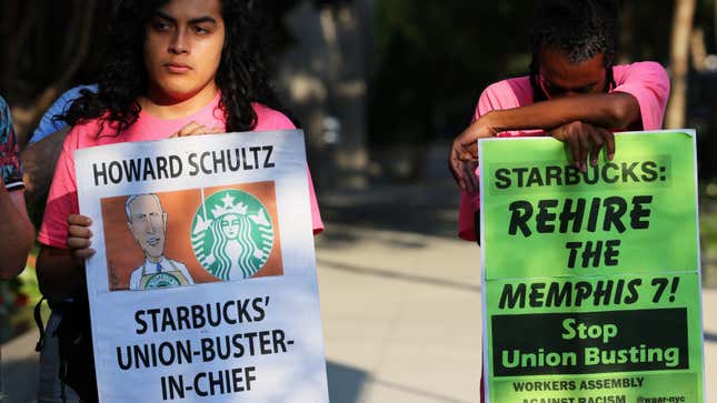Image for article titled How Starbucks Unions Are Reclaiming #PSL Season