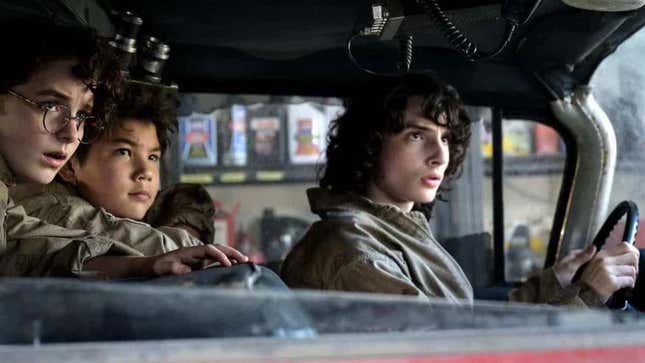 the kids from afterlife in the ecto 1