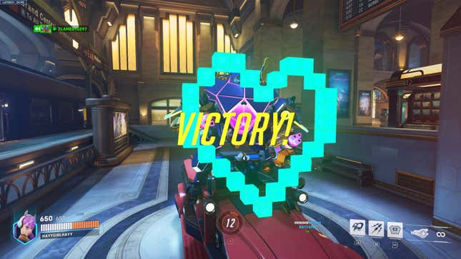 A D.Va emote in Overwatch 2