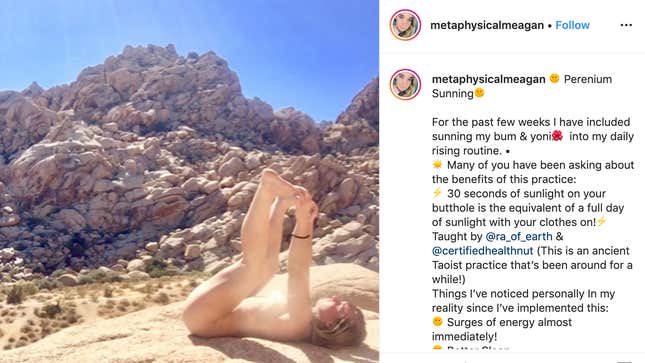 Image for article titled Sunbathe Your Asshole, for Wellness
