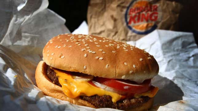 Burger King Whopper, which will be only 37 cents this weekend