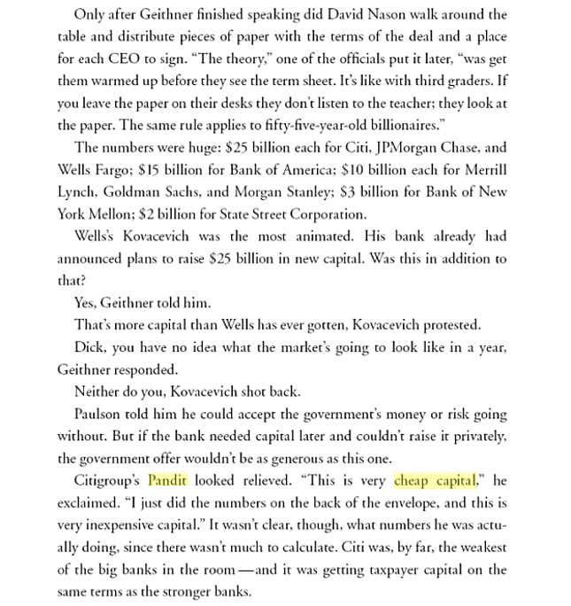 Image for article titled Vikram Pandit: Jamie Dimon called him a jerk, and other highlights from financial crisis tell-all books