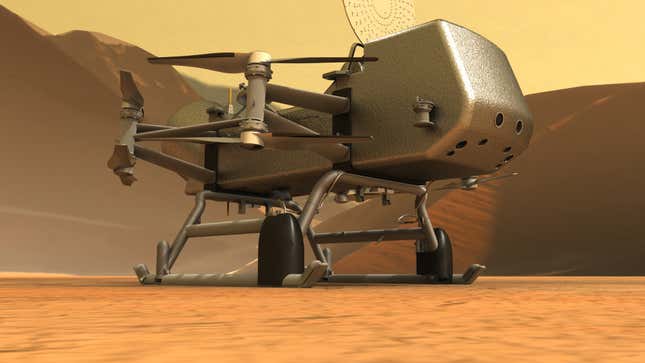 Imagen para el artículo titulado Este es el lugar donde aterrizará el helicóptero de la NASA en Titán