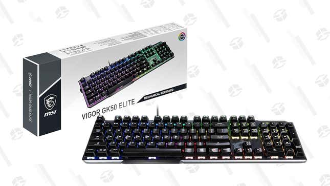 MSI Vigor Elite Mechanical Gaming Keyboard | $49 | Amazon