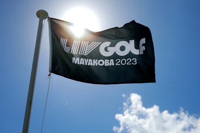 Image for article titled PGA and LIV merging, proving there's nothing Saudi Arabia can't buy
