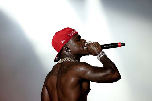 Image for article titled Now That DaBaby Is Losing More Festival Gigs for His Homophobic Comments, He's REALLY Sorry