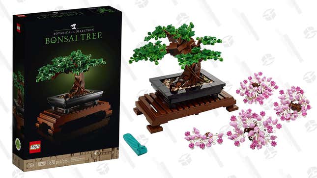 

LEGO Bonsai Tree Building Kit | $40 | Walmart 