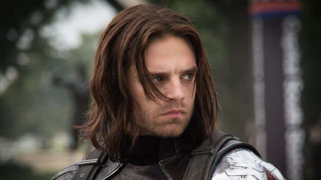Sebastian Stan as Winter Soldier/Bucky in Captain America: Civil War