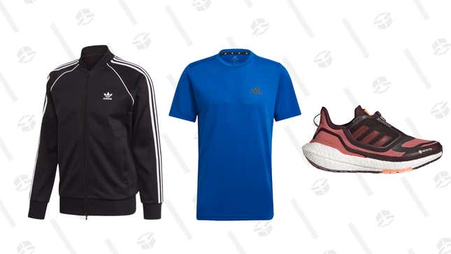 Save up to 50% on clothing and shoes during this Adidas sale, plus take 25% off sale items. 