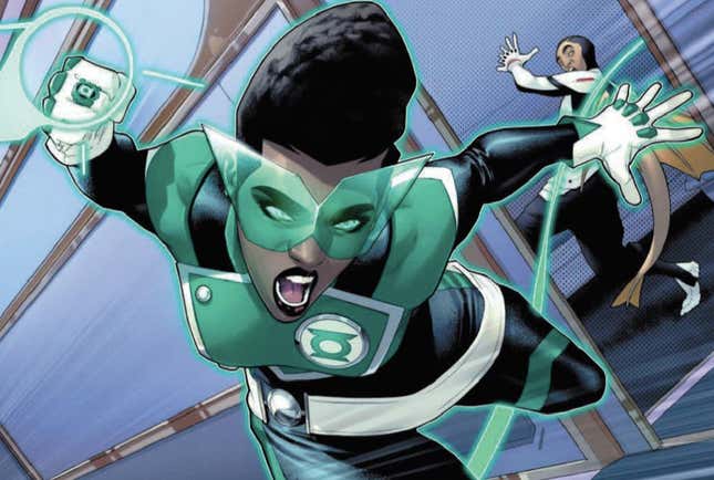 Sojourner “Jo” Mullein, Star of Far Sector and the coolest Green Lantern. This isn’t up for argument. 