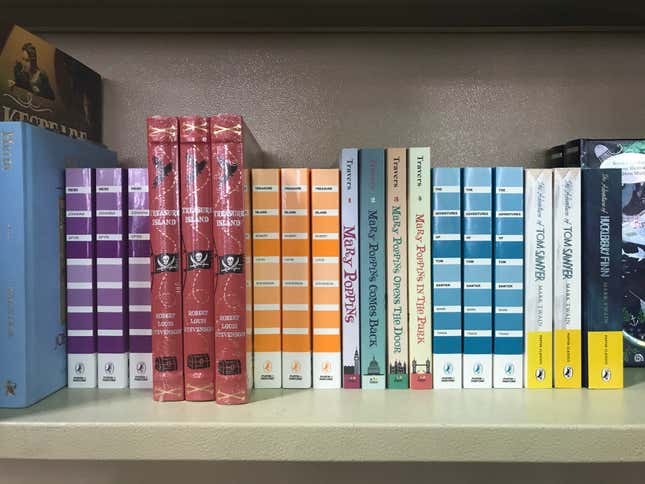 Image for article titled Puffin has radically redesigned the covers of classic children’s books using Pantone colors