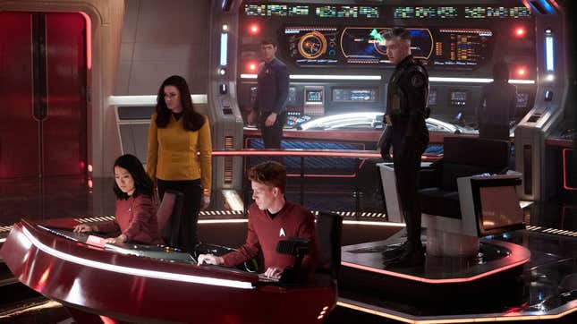 Image for article titled Strange New Worlds&#39; Season Finale Emulates Another Star Trek Hallmark, for Better or Worse