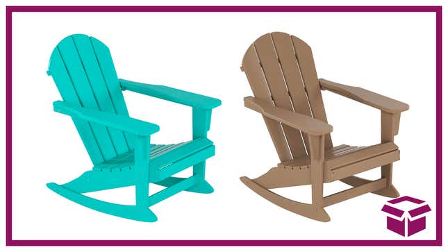 These sturdy Adirondack chairs are the lowest price we’ve seen in months.