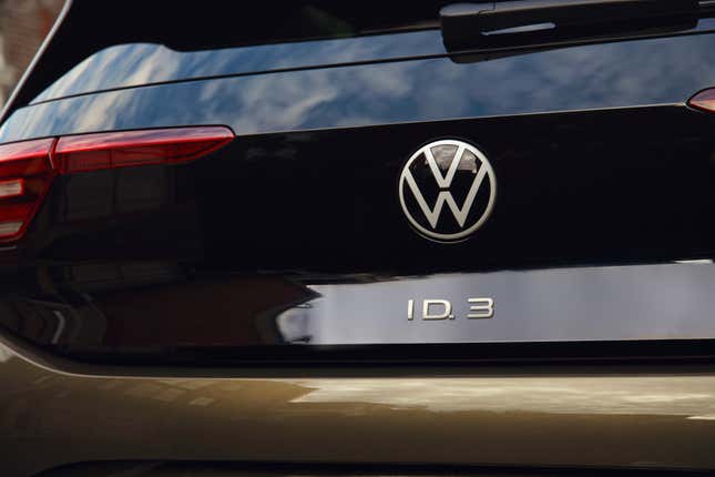 Image for article titled The Volkswagen ID.3 Gets a Facelift and More Subscription Services