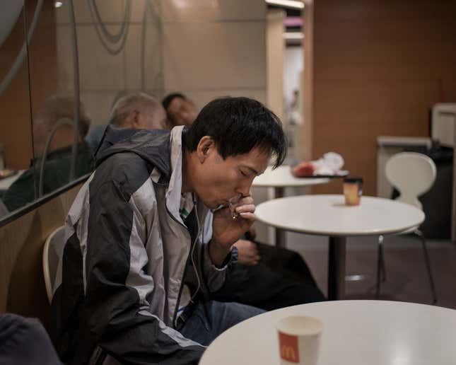 Photos: McDonald’s restaurants transform into shelters for Hong Kong’s ...