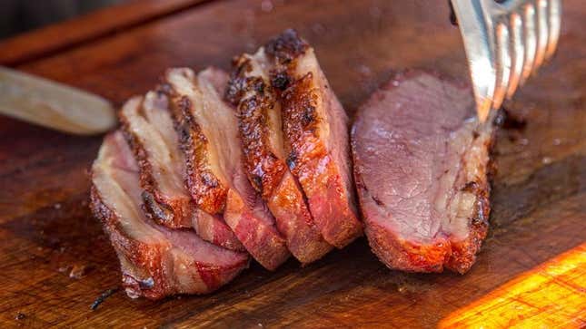 Brazilian steakhouse meat selection