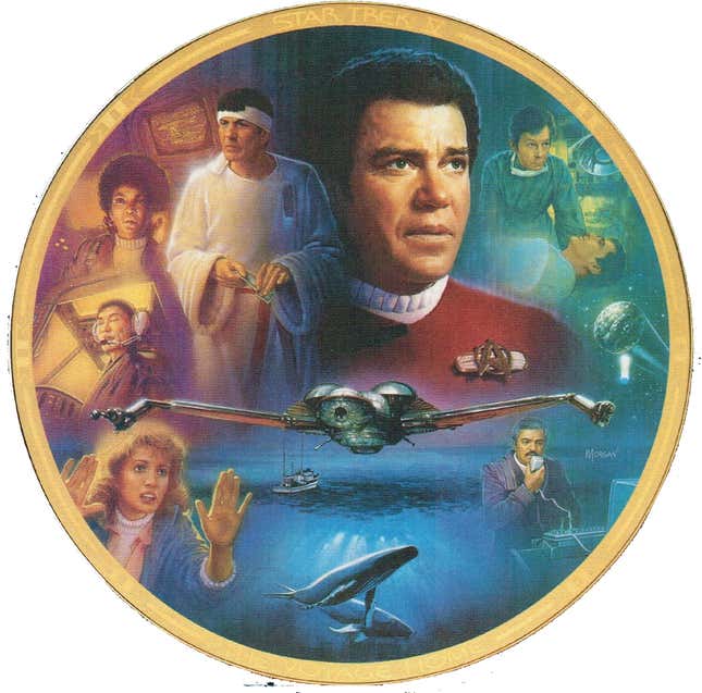 Image for article titled The Absolute Weirdest Star Trek Collector Plates