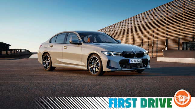 Image for article titled The 2023 BMW M340i Is a Hybrid Sport Sedan That Feels Like an M3
